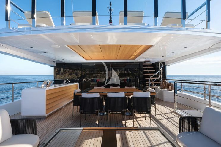 Charter Yacht TOY - Mangusta Oceano 43 - 5 Cabins - Cannes - Monaco - St Tropez - French Riviera