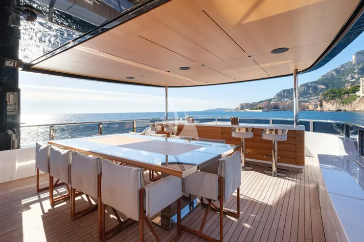 Charter Yacht TOY - Mangusta Oceano 43 - 5 Cabins - Cannes - Monaco - St Tropez - French Riviera