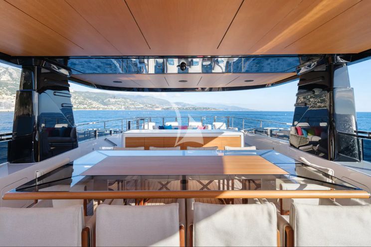Charter Yacht TOY - Mangusta Oceano 43 - 5 Cabins - Cannes - Monaco - St Tropez - French Riviera