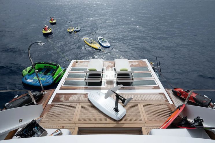 Charter Yacht TOY - Mangusta Oceano 43 - 5 Cabins - Cannes - Monaco - St Tropez - French Riviera