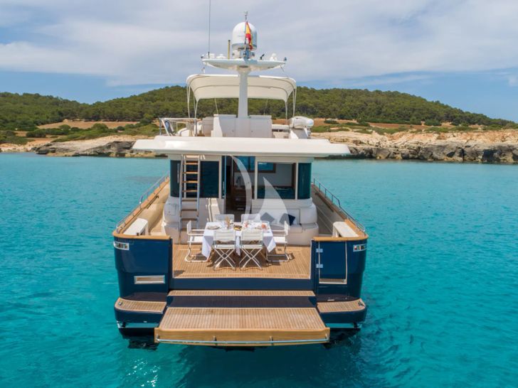 TRABUCAIRE Apreamare 66 - aft shot TRABUCAIRE Apreamare 66 - aft shot