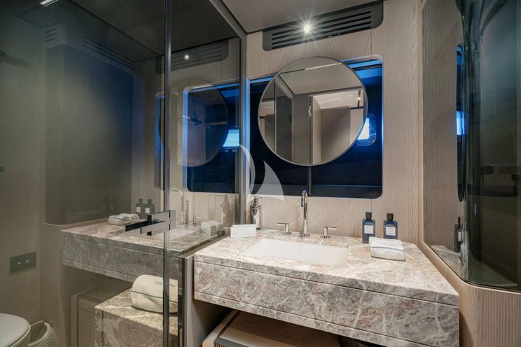 Charter Yacht TRILOGY - Ferretti Infynito 80 - 4 Cabins - Sicily - Lipari - Panarea - Aeolian Islands - Italy