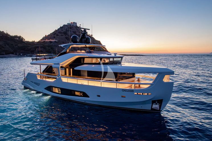 Charter Yacht TRILOGY - Ferretti Infynito 80 - 4 Cabins - Sicily - Lipari - Panarea - Aeolian Islands - Italy