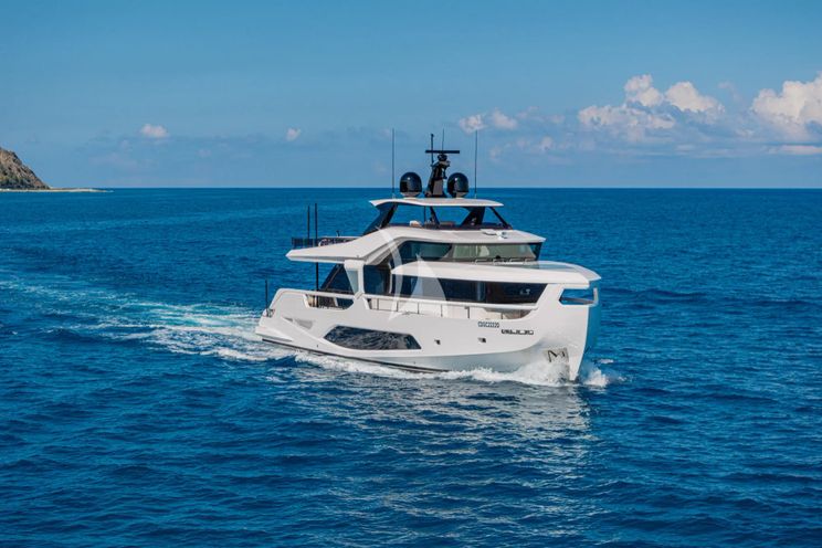 Charter Yacht TRILOGY - Ferretti Infynito 80 - 4 Cabins - Sicily - Lipari - Panarea - Aeolian Islands - Italy