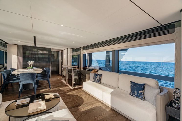 Charter Yacht TRILOGY - Ferretti Infynito 80 - 4 Cabins - Sicily - Lipari - Panarea - Aeolian Islands - Italy