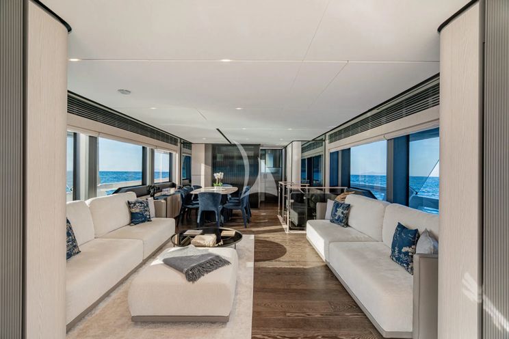 Charter Yacht TRILOGY - Ferretti Infynito 80 - 4 Cabins - Sicily - Lipari - Panarea - Aeolian Islands - Italy