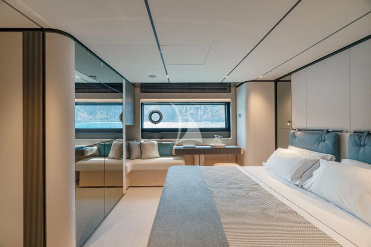 Charter Yacht TRILOGY - Ferretti Infynito 80 - 4 Cabins - Sicily - Lipari - Panarea - Aeolian Islands - Italy