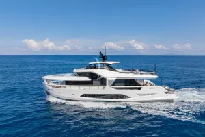 TRILOGY - Ferretti Infynito 80 - 4 Cabins - Sicily - Lipari - Panarea - Aeolian Islands - Italy TRILOGY - Ferretti Infynito 80 - 4 Cabins - Sicily - Lipari - Panarea - Aeolian Islands - Italy