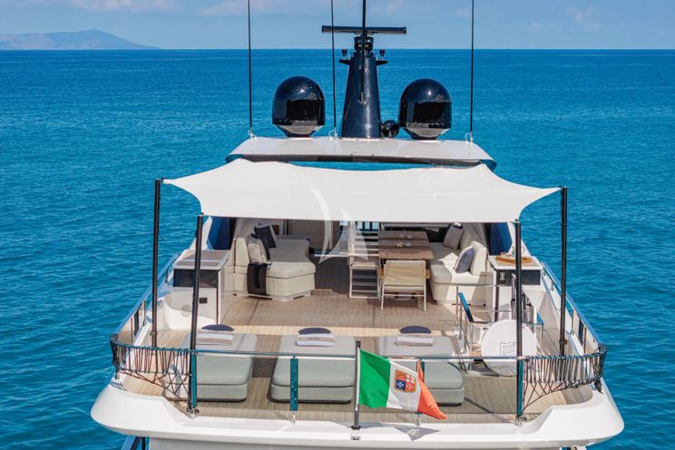 Charter Yacht TRILOGY - Ferretti Infynito 80 - 4 Cabins - Sicily - Lipari - Panarea - Aeolian Islands - Italy