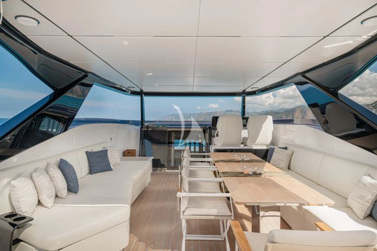 Charter Yacht TRILOGY - Ferretti Infynito 80 - 4 Cabins - Sicily - Lipari - Panarea - Aeolian Islands - Italy