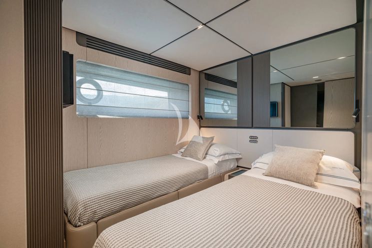 Charter Yacht TRILOGY - Ferretti Infynito 80 - 4 Cabins - Sicily - Lipari - Panarea - Aeolian Islands - Italy