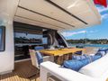 TRIPLE L Sanlorenzo SL78 - aft deck dining area TRIPLE L Sanlorenzo SL78 - aft deck dining area