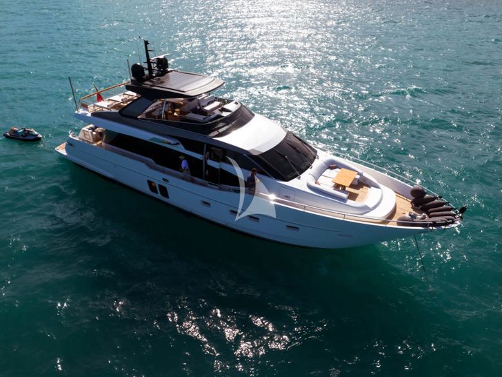 TRIPLE L Sanlorenzo SL78 - anchored TRIPLE L Sanlorenzo SL78 - anchored