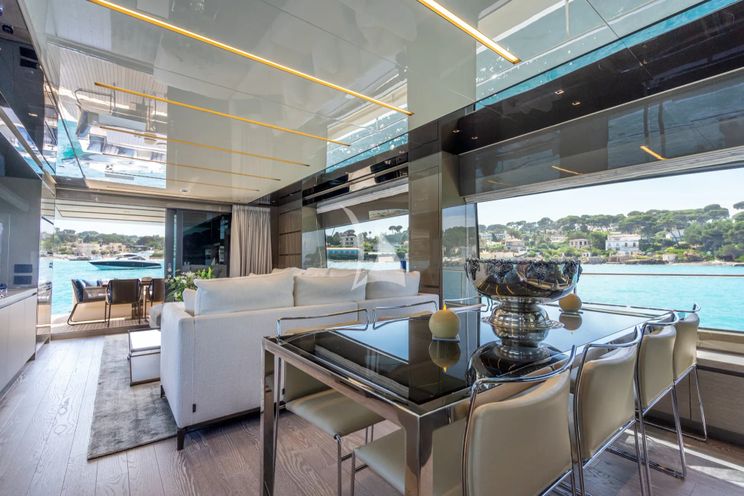 Charter Yacht TRIPLE L - Sanlorenzo SL78 - 2 Cabins - 4 Cabins - Cannes - St Tropez - Nice - Antibes - French Riviera - Monaco