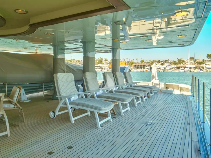 TRITON Delta Marine 49m - main aft deck TRITON Delta Marine 49m - main aft deck