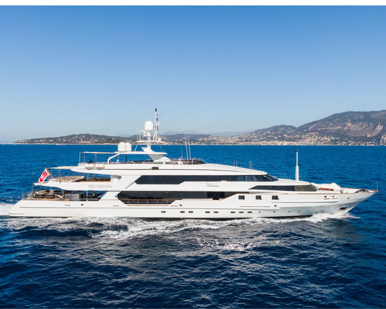 THE WELLESLEY - Oceanco 184 - 6 Cabins - Monaco - Cannes - St Tropez - Nice - Antibes - The French Riviera