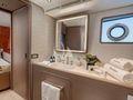 TWINS Ferretti Custom Line Navetta 30 - VIP cabin 2 bathroom TWINS Ferretti Custom Line Navetta 30 - VIP cabin 2 bathroom