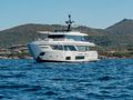 TWINS Ferretti Custom Line Navetta 30 - anchored TWINS Ferretti Custom Line Navetta 30 - anchored