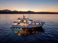 TWINS Ferretti Custom Line Navetta 30 - at night TWINS Ferretti Custom Line Navetta 30 - at night