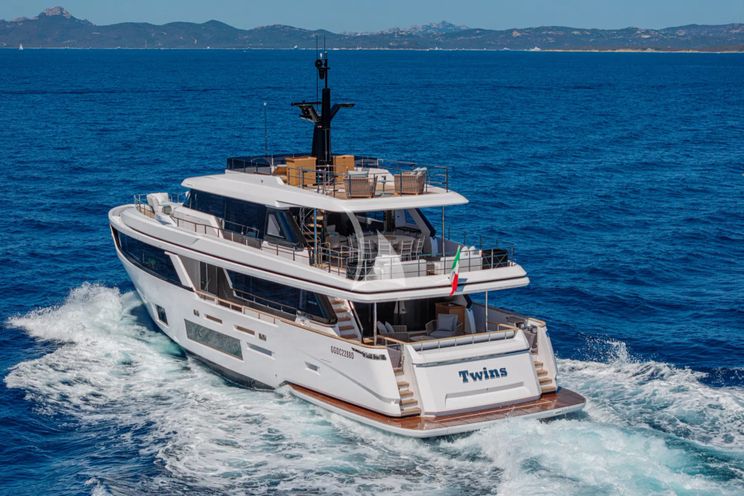 Charter Yacht TWINS - Ferretti Custom Line Navetta 30 - 5 Cabins - Naples - Capri - Positano - Amalfi Coast - Italy