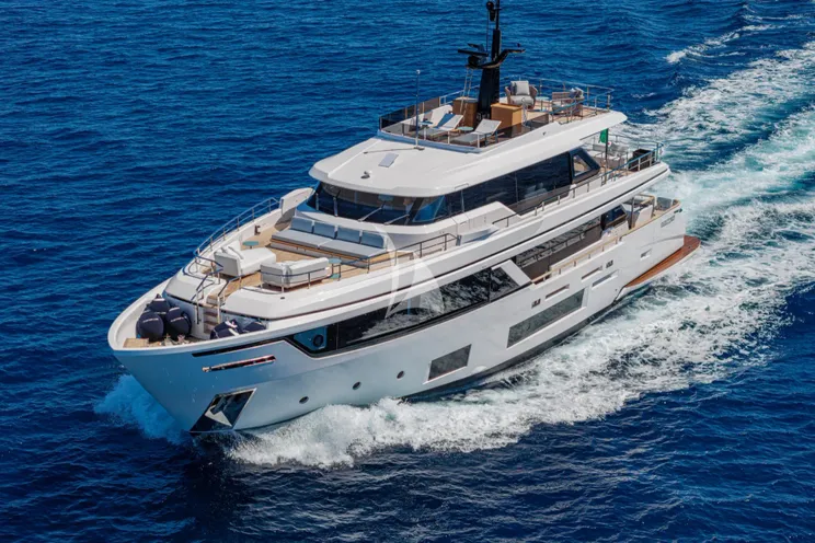 Charter Yacht TWINS - Ferretti Custom Line Navetta 30 - 5 Cabins - Naples - Capri - Positano - Amalfi Coast - Italy
