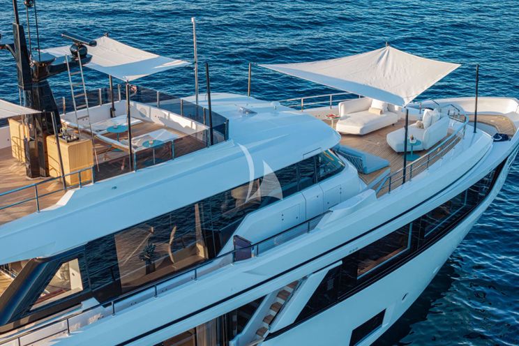 Charter Yacht TWINS - Ferretti Custom Line Navetta 30 - 5 Cabins - Naples - Capri - Positano - Amalfi Coast - Italy