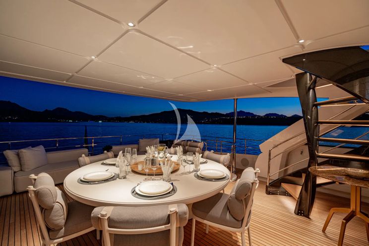 Charter Yacht TWINS - Ferretti Custom Line Navetta 30 - 5 Cabins - Naples - Capri - Positano - Amalfi Coast - Italy