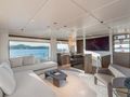 TWINS Ferretti Custom Line Navetta 30 - sky lounge seats TWINS Ferretti Custom Line Navetta 30 - sky lounge seats