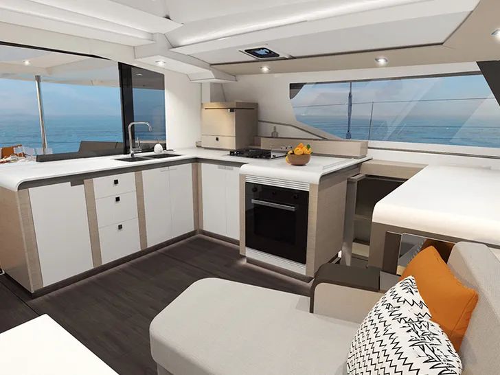 Fountaine Pajot Tanna 47 - galley Fountaine Pajot Tanna 47 - galley