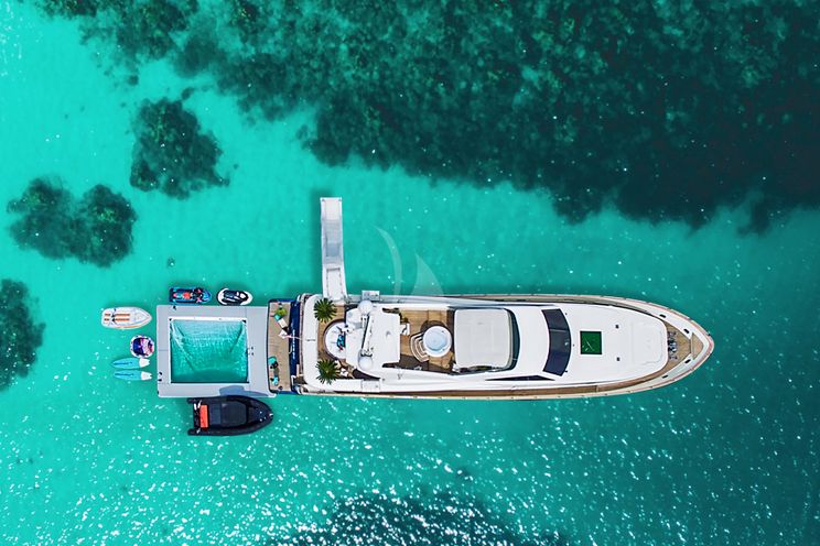 Charter Yacht FOR YOUR EYES ONLY - Astondoa 102 GLX - 4 Cabins - Phuket - Phang Nga Bay - Phi Phi Islands - Similan Islands - Thailand