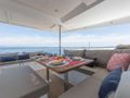TRANQUILO Fountaine Pajot Soana 47 - alfresco dining area TRANQUILO Fountaine Pajot Soana 47 - alfresco dining area