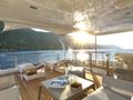 UKIEL Aegean Explorer M26 flybridge sun beds and seating