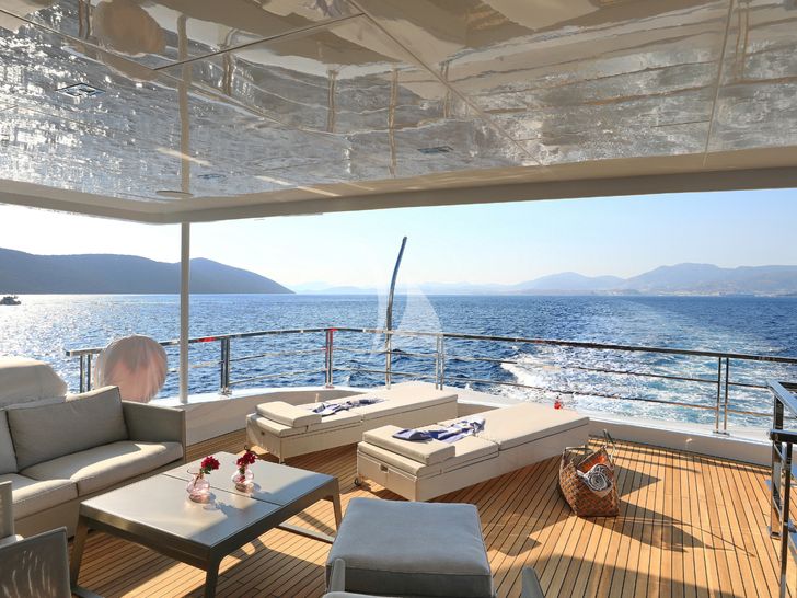 UKIEL Aegean Explorer M26 - flybridge aft UKIEL Aegean Explorer M26 - flybridge aft