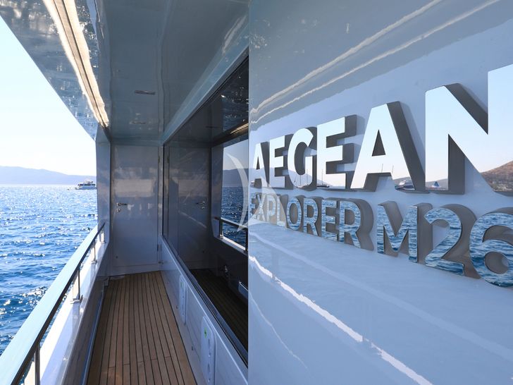 UKIEL Aegean Explorer M26 - side walkway UKIEL Aegean Explorer M26 - side walkway