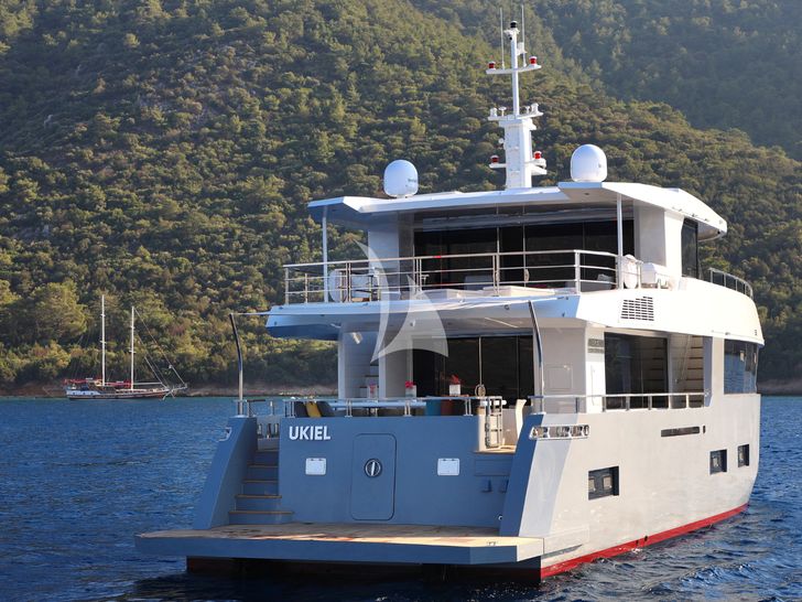UKIEL Aegean Explorer M26 - stern view UKIEL Aegean Explorer M26 - stern view