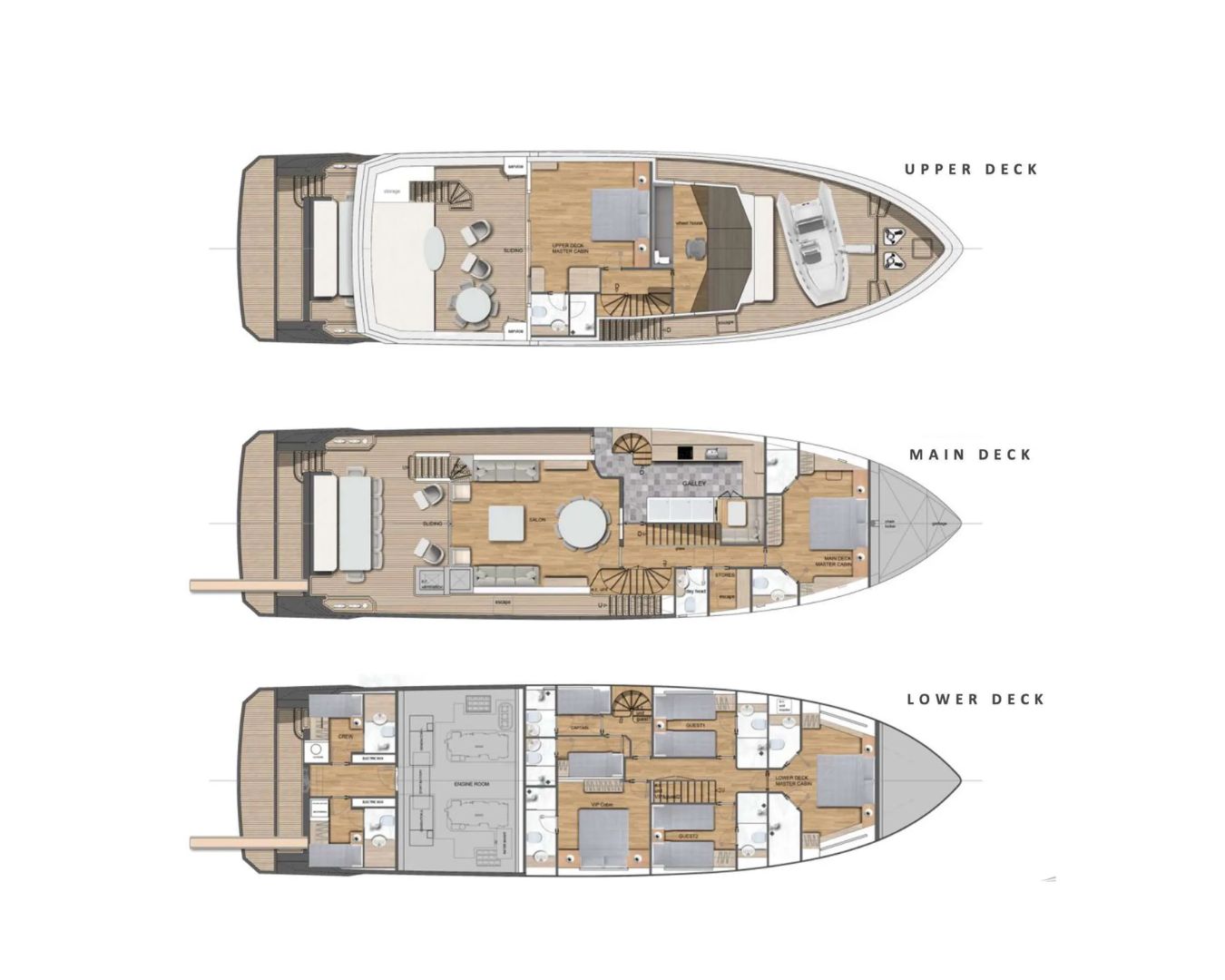 UKIEL Aegean Explorer M26 - layout
