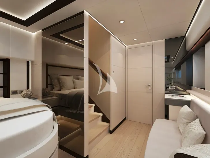 UNDER THE RADAR HeySea 80 - double cabin with desk area and sofa UNDER THE RADAR HeySea 80 - double cabin with desk area and sofa