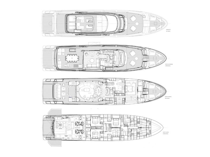UNIQUE S Sanlorenzo SD118 - layout UNIQUE S Sanlorenzo SD118 - layout