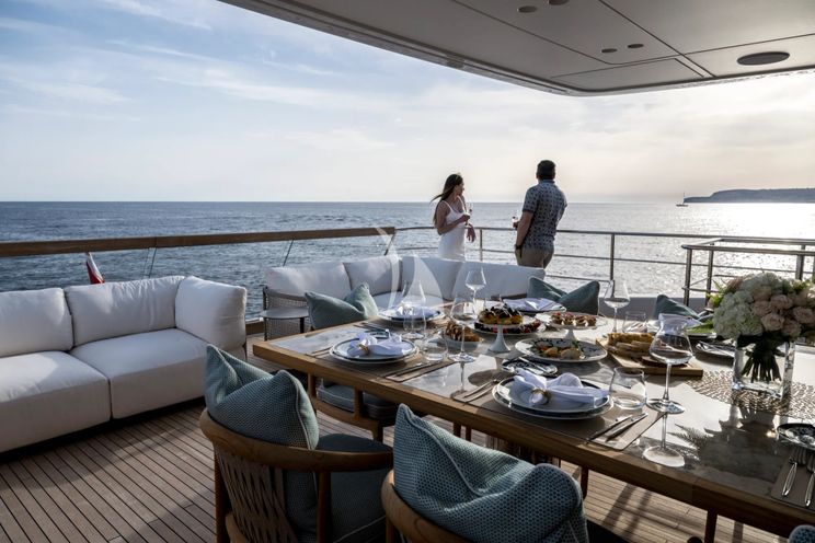 Charter Yacht UNIQUE S - Sanlorenzo SD118 - 5 Cabins - Antibes - Cannes - Nice - St. Tropez - French Riviera