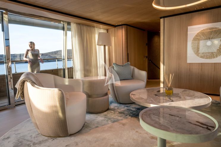 Charter Yacht UNIQUE S - Sanlorenzo SD118 - 5 Cabins - Antibes - Cannes - Nice - St. Tropez - French Riviera