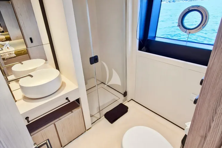 Charter Yacht UPSTREAM - Ferretti Custom Line Navetta 33 - 5 Cabins - Cogolin - Cannes - Nice - Antibes - St Tropez - Monaco - French Riviera