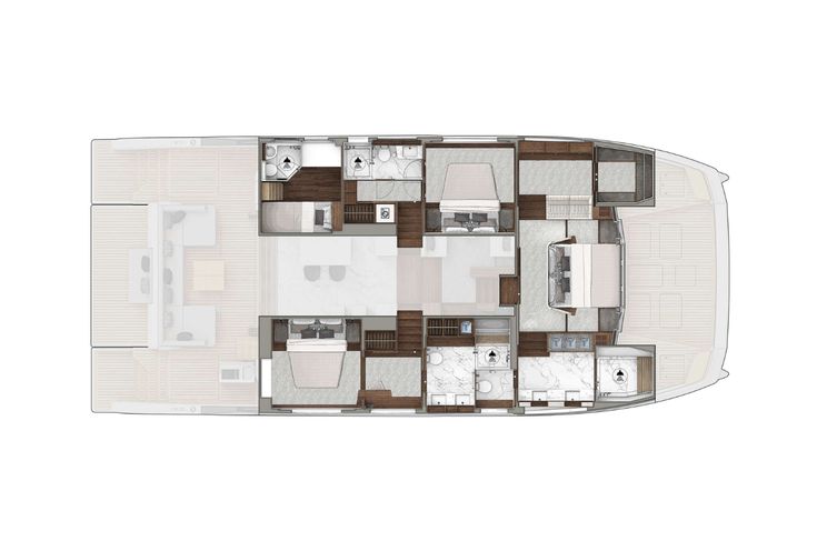 Layout for XQUISITE HYBRID Xquisite 60 Solar Power - Layout