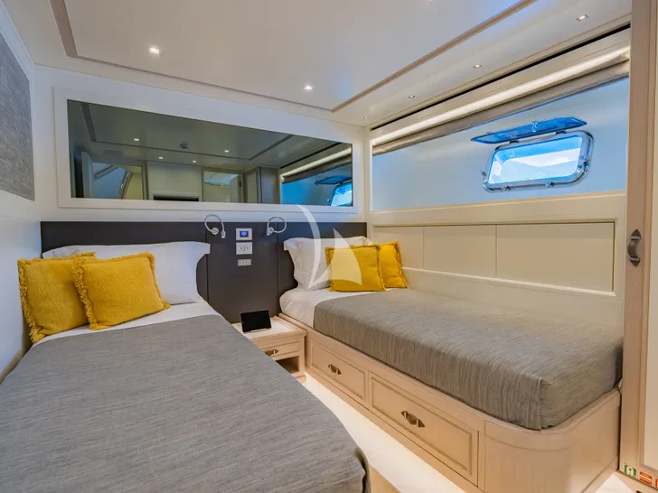 VALENTINA II Sanlorenzo SD90 - twin cabin 2 VALENTINA II Sanlorenzo SD90 - twin cabin 2