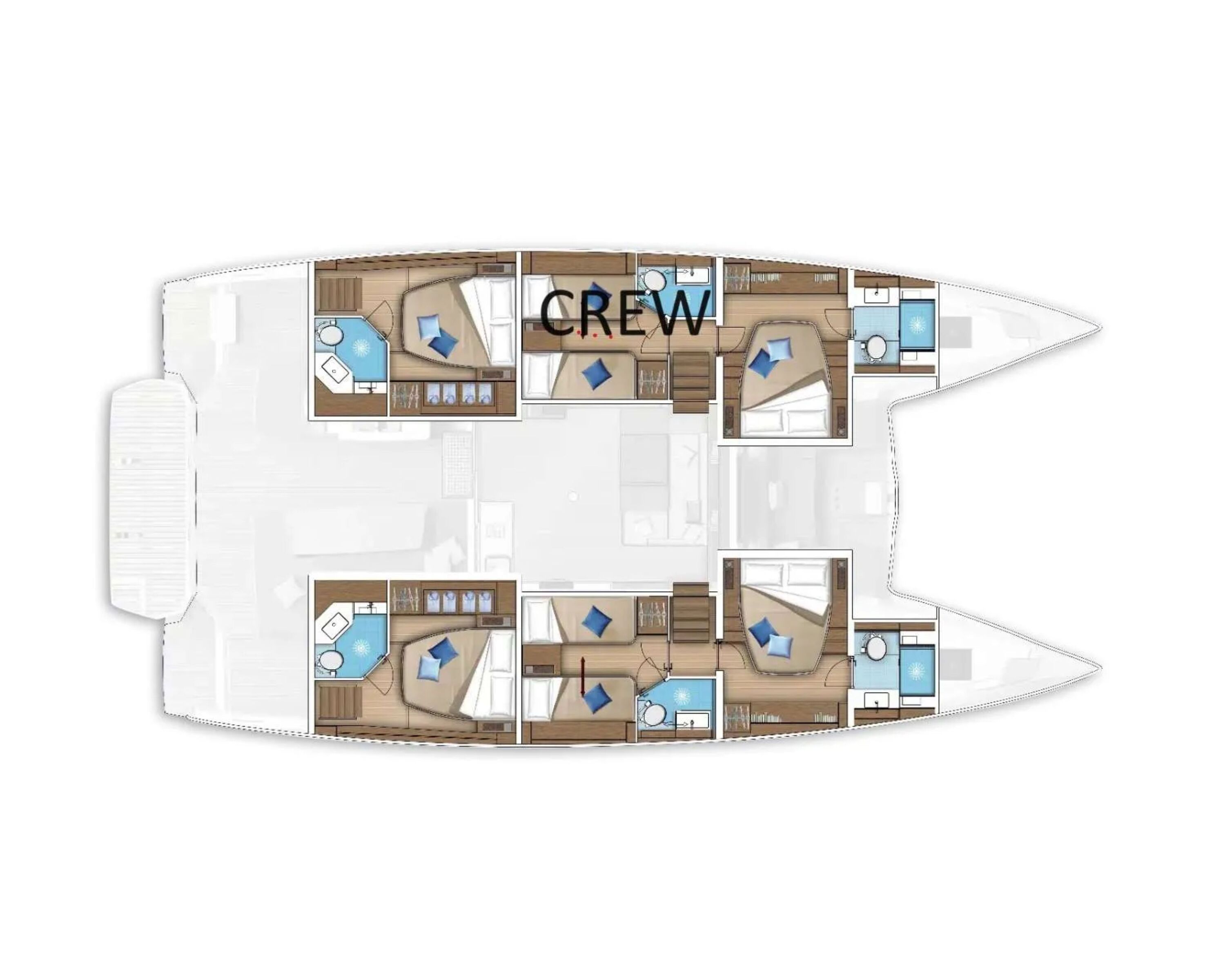 VALINOR Winter Lagoon 55 - layout