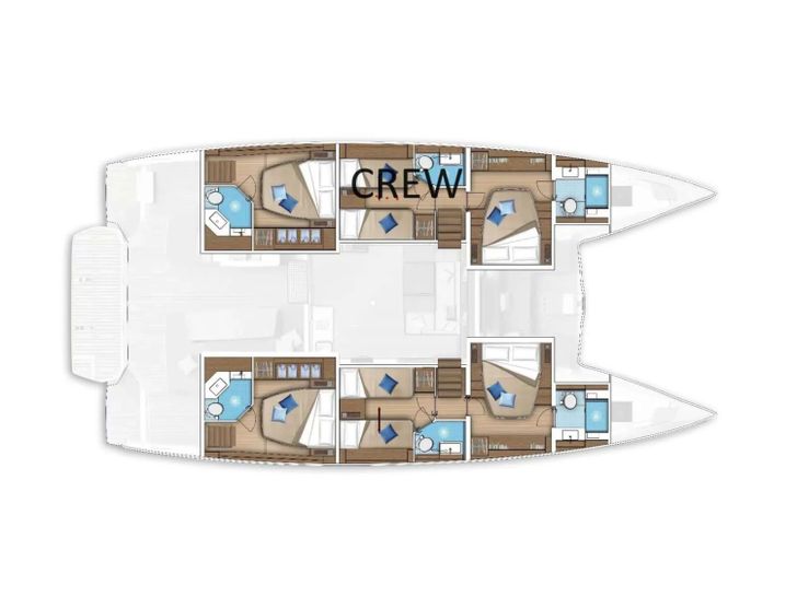VALINOR Winter Lagoon 55 - layout VALINOR Winter Lagoon 55 - layout