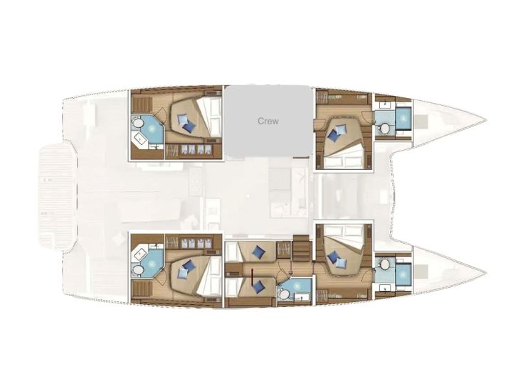 VALINOR(Mediterranean)Lagoon 55 - layout VALINOR(Mediterranean)Lagoon 55 - layout