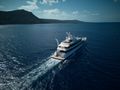 VASSA Feadship 68m - aerial shot cruising VASSA Feadship 68m - aerial shot cruising