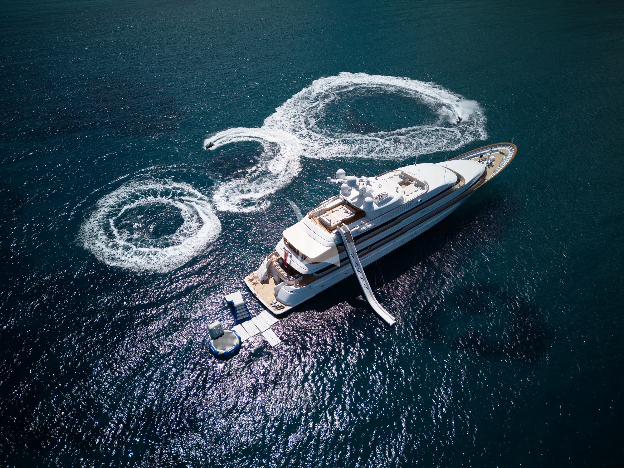 Charter Yacht VASSA - Feadship 68m - 6 Cabins - Nassau - Exumas - Bahamas