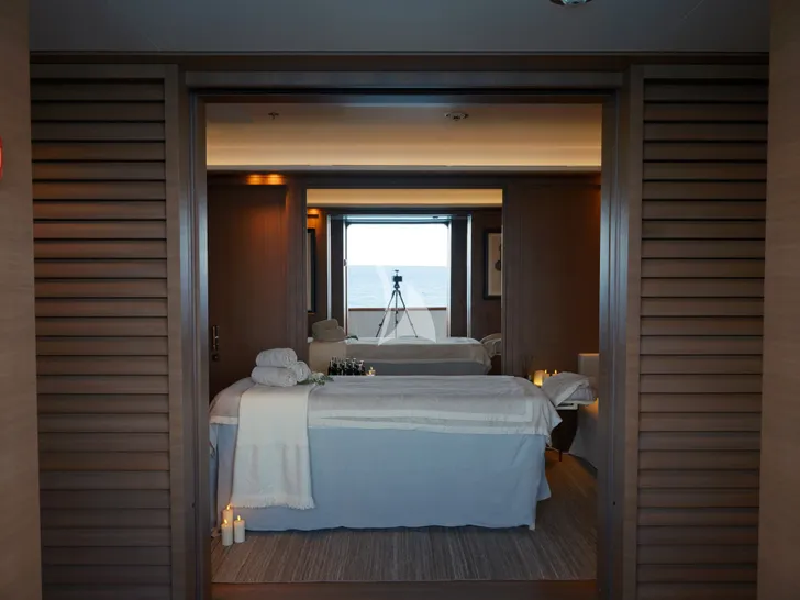 VASSA Feadship 68m - massage room VASSA Feadship 68m - massage room