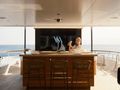 VASSA Feadship 68m - sundeck bar VASSA Feadship 68m - sundeck bar